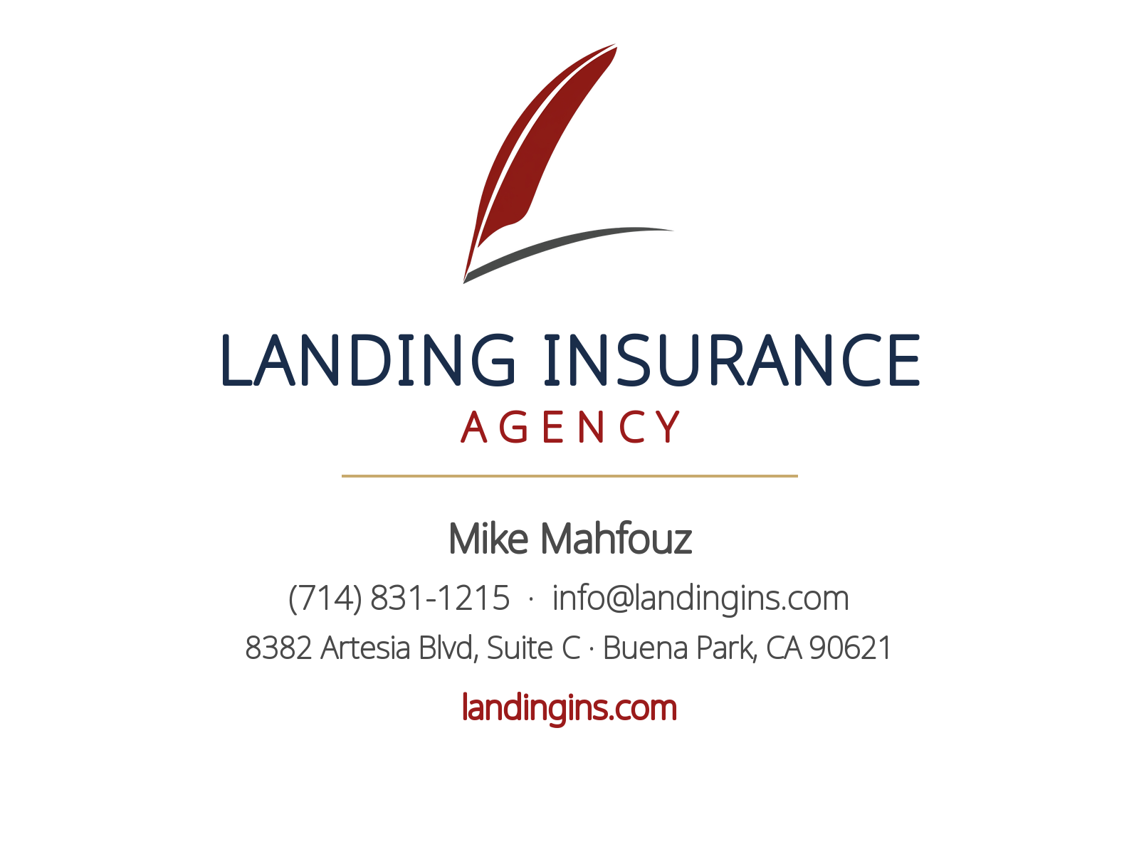 Landing Insurance Agency logo